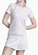 VIQ Women Cotton Pink Polo