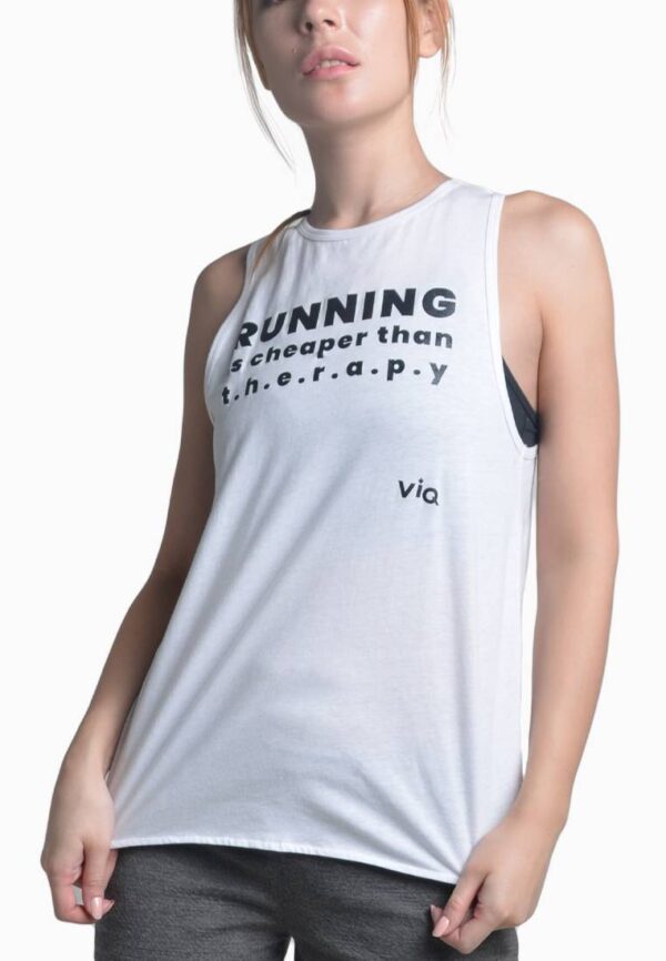 VIQ Women Running Motivational Tank Top