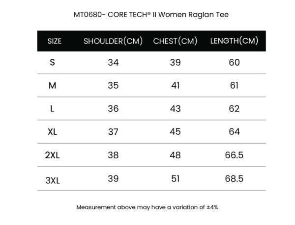 CORE TECH® II Women Raglan Tee - Image 7