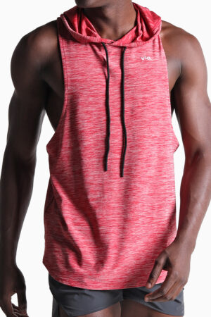 ViQ Men's Sleeveless Hoodie