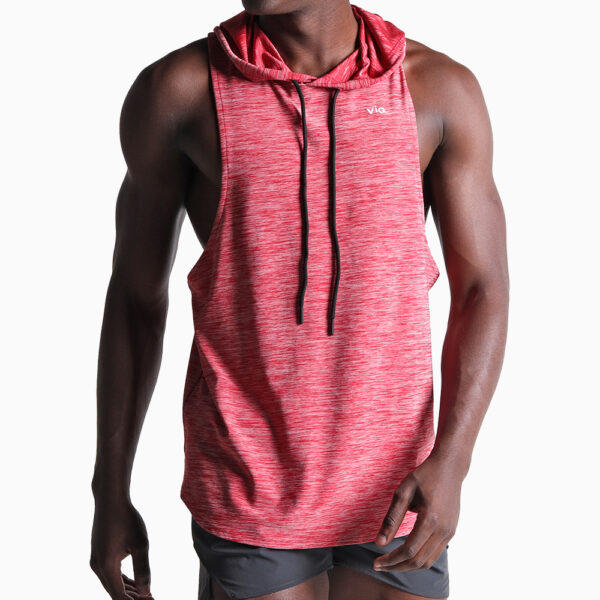 ViQ Men's Sleeveless Hoodie