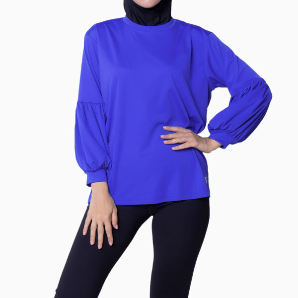 ViQ Lantern Puff Sleeve Top - Image 2
