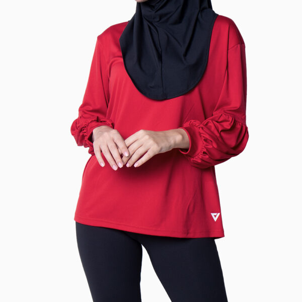 ViQ Lantern Puff Sleeve Top - Image 6
