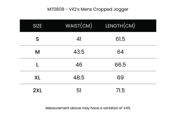 ViQ Men's Cropped Jogger - Image 11