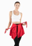 ViQ Asymmetrical Wrap Skirt