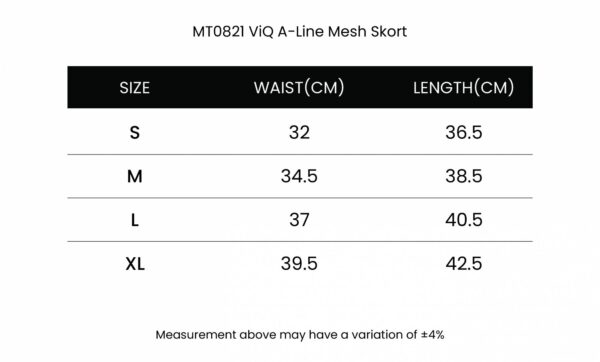 ViQ A-Line Mesh Skort - Image 10