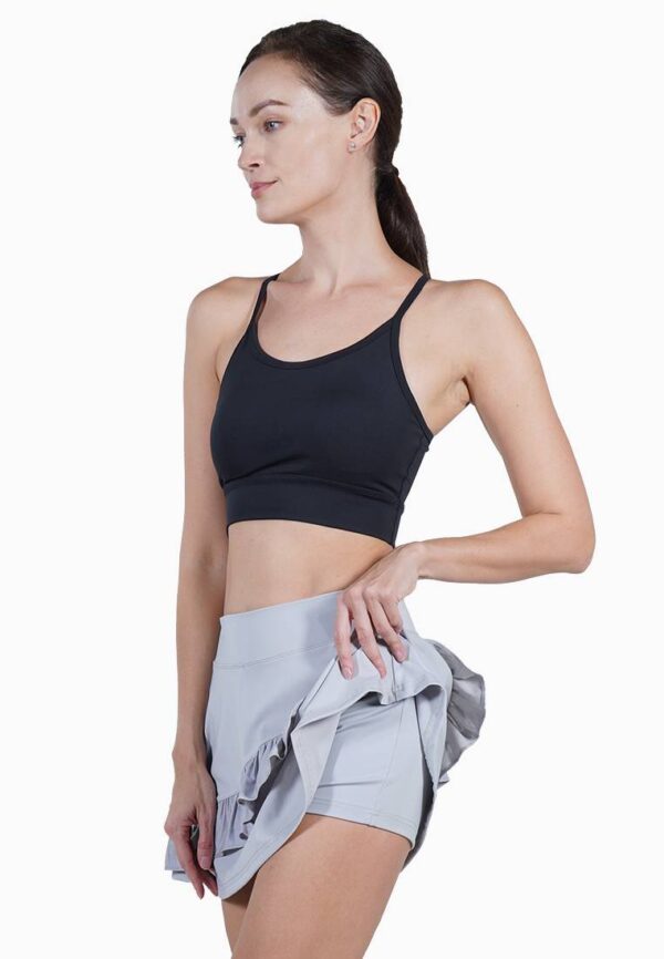 ViQ A-Line Ruffle Skort - Image 10