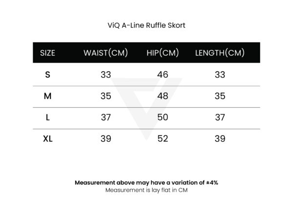 ViQ A-Line Ruffle Skort - Image 12