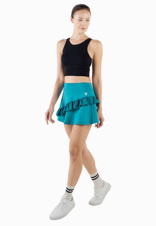 ViQ A-Line Ruffle Skort - Image 5