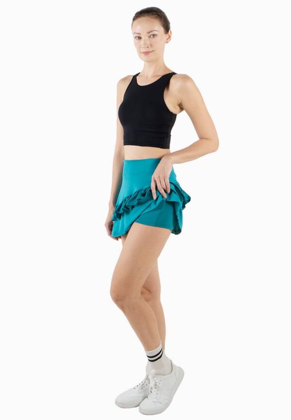 ViQ A-Line Ruffle Skort - Image 6