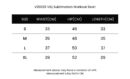 ViQ Sublimation Workout Skort