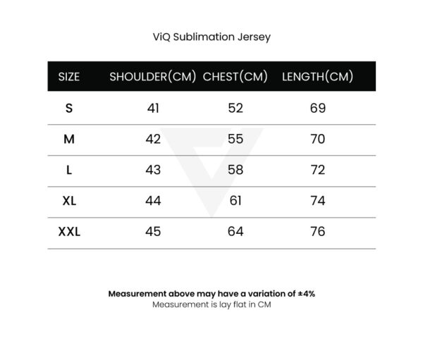ViQ Unisex Sublimation Jersey - Image 8