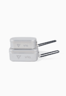 ViQ 800ML Aluminium Cooking Messtin with Steam Rack