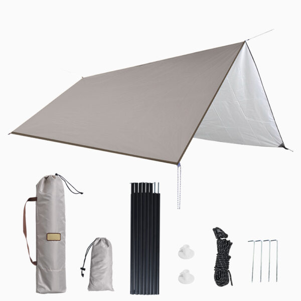 ViQ Silver Coating Camping Canopy - Image 6