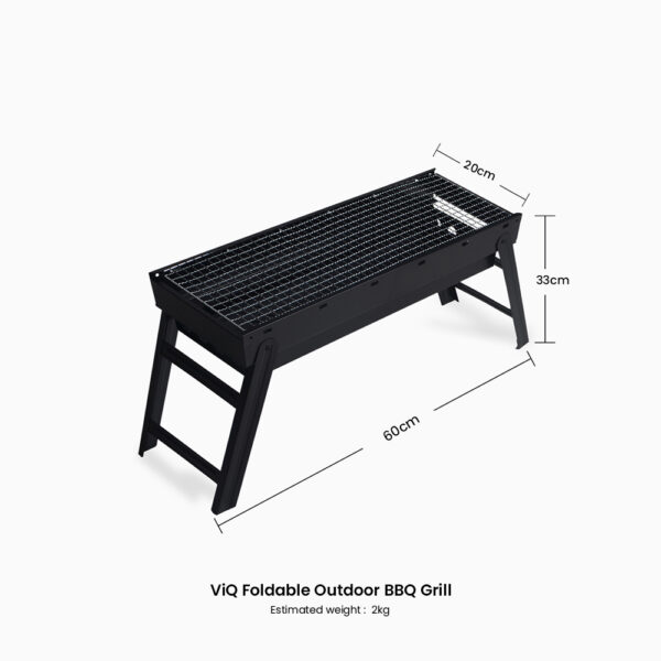 VIQ Foldable Outdoor BBQ Grill - Image 6