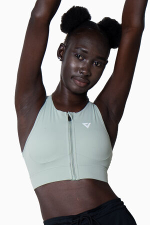 ViQ Front Zipped Workout Sports Bra