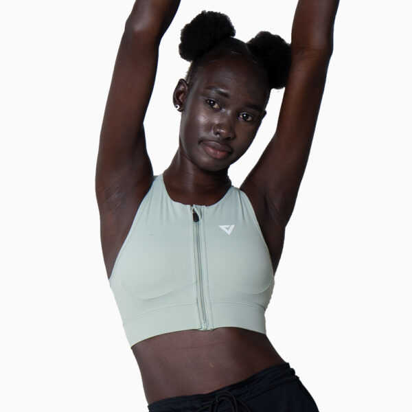 ViQ Front Zipped Workout Sports Bra