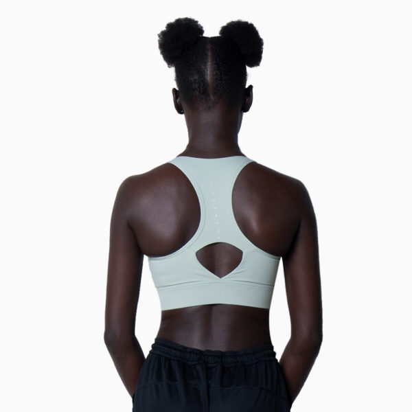 ViQ Front Zipped Workout Sports Bra - Image 2