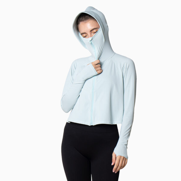 ViQ UV Protection Sun Jacket with Hooded Mask - Image 4