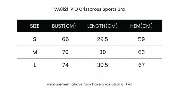 ViQ Crisscross Sports Bra - Image 7