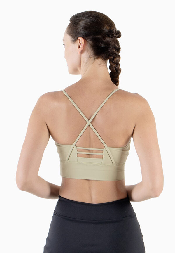 ViQ Stripe Back Sports Bra - Image 3