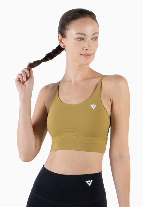 ViQ Stripe Back Sports Bra - Image 5