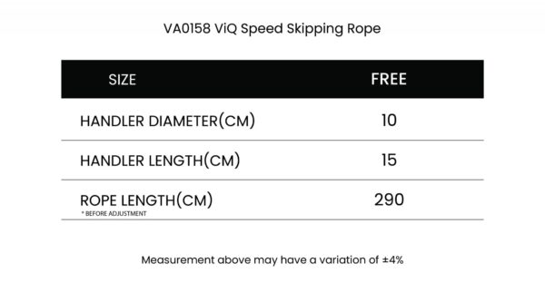 ViQ Speed Skipping Rope - Image 6
