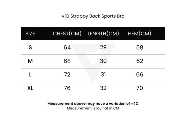 ViQ Strappy Back Sports Bra - Image 9