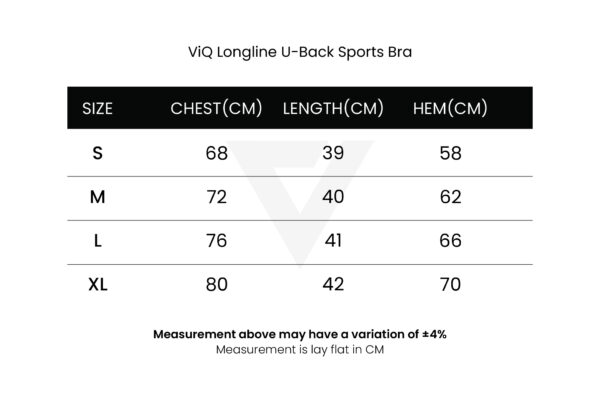 ViQ Longline U-Back Sports Bra - Image 8