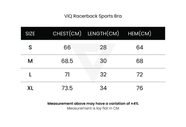 ViQ Racerback Sports Bra - Image 9