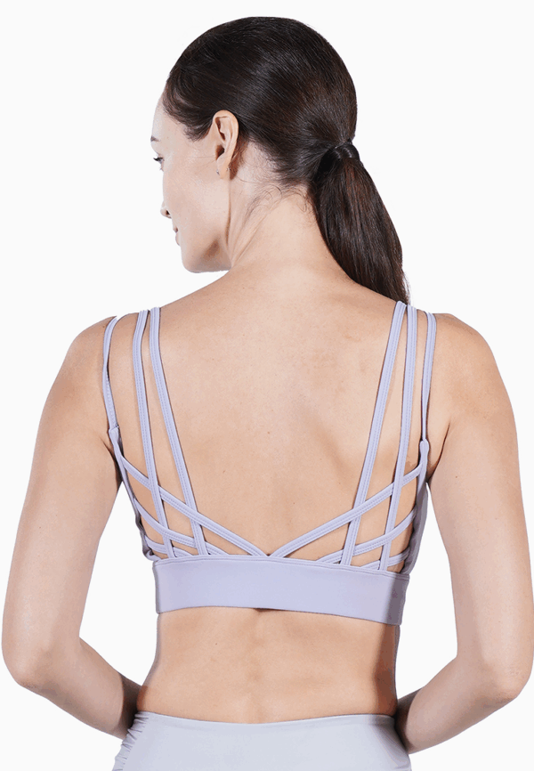 ViQ Low Back Strappy Sports Bra - Image 12