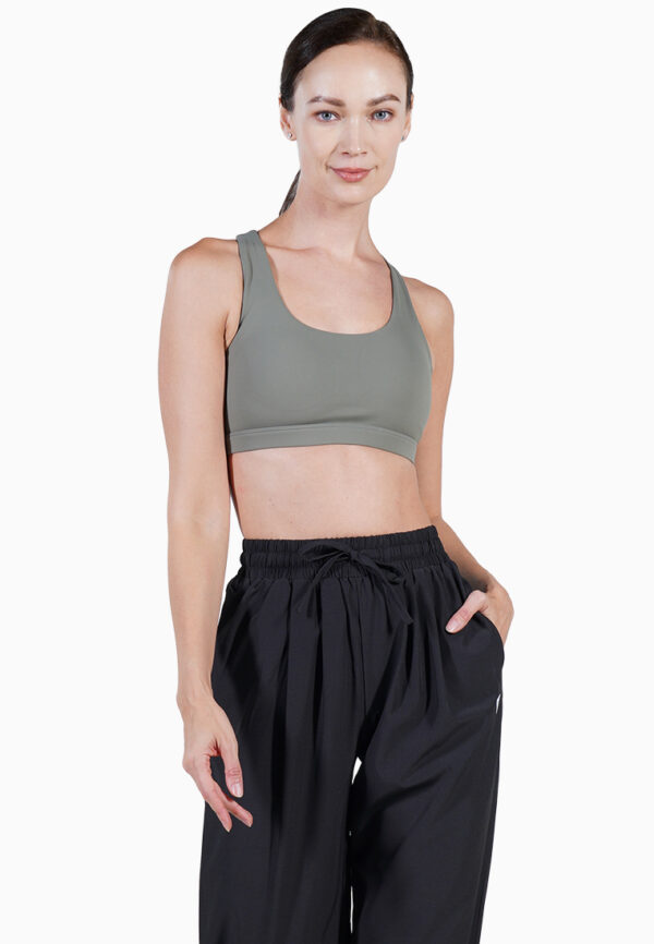ViQ Asymmetrical Crisscross Sports Bra - Image 2