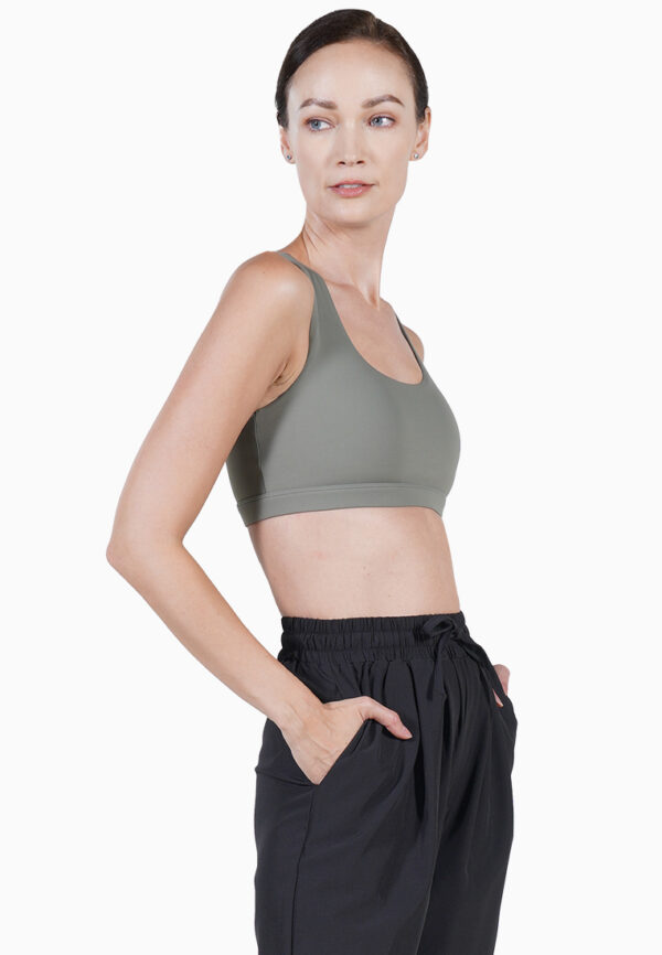 ViQ Asymmetrical Crisscross Sports Bra - Image 3