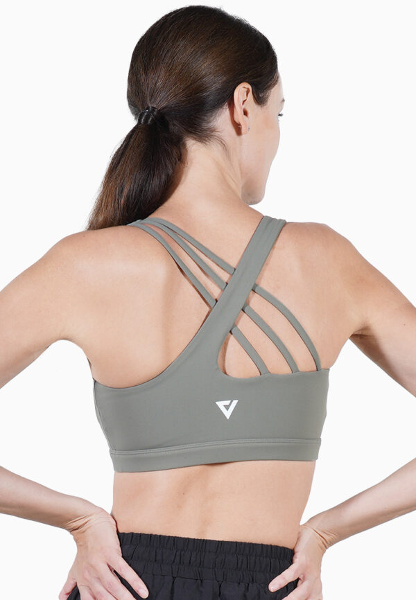 ViQ Asymmetrical Crisscross Sports Bra - Image 4