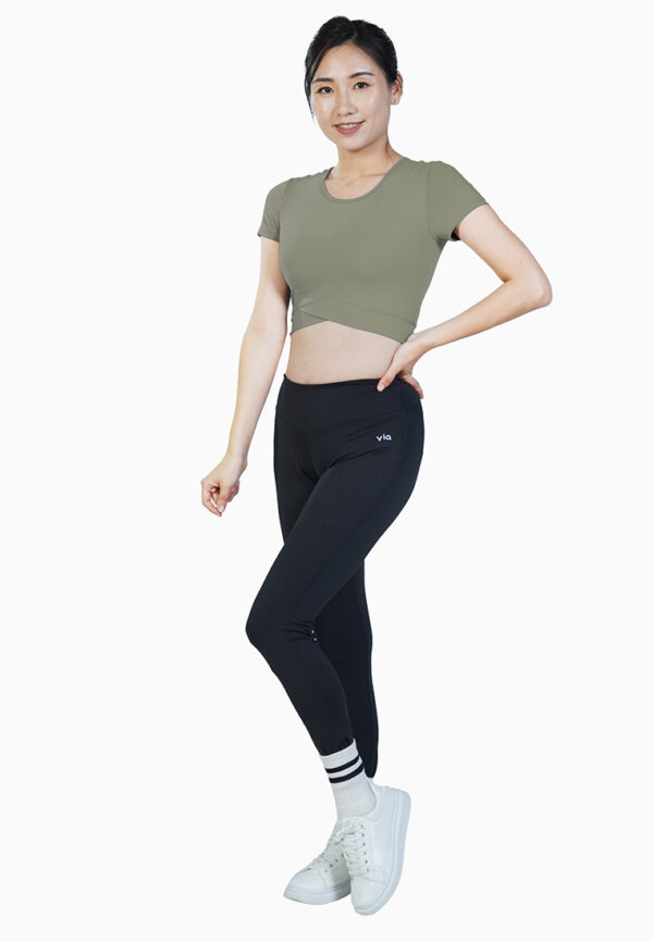ViQ Padded Crop Top - Image 2