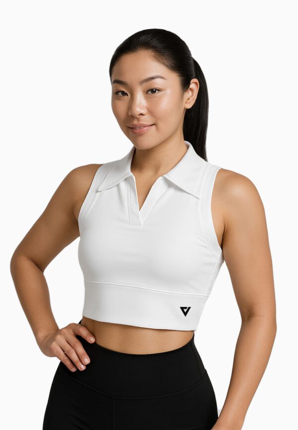 ViQ Collared Polo Sports Bra - Image 2